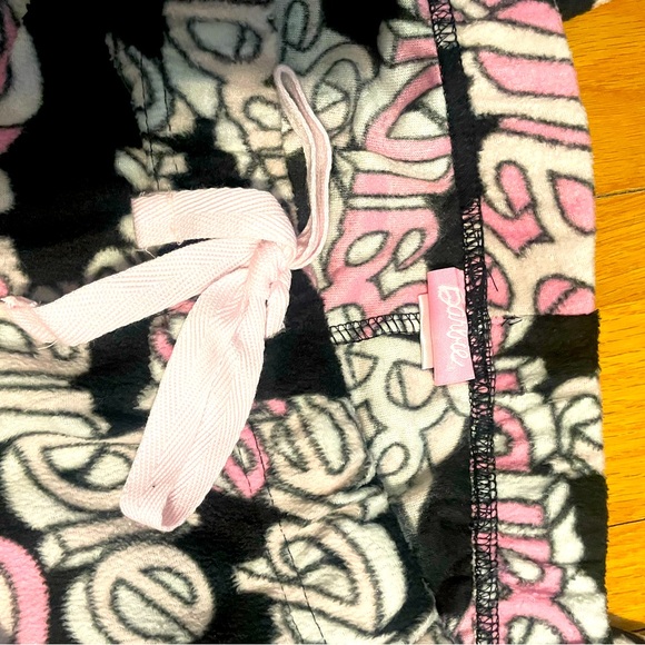 Barbie Logo Fleece sleep  Pants - Picture 3 of 4